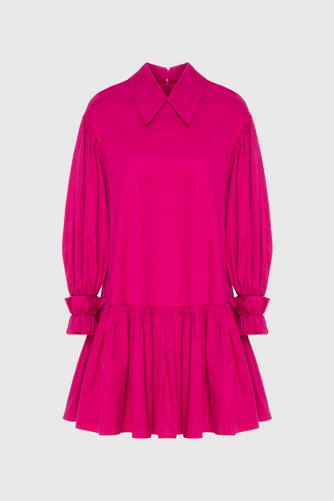 Sofia Long Sleeve Mini Pink Dress